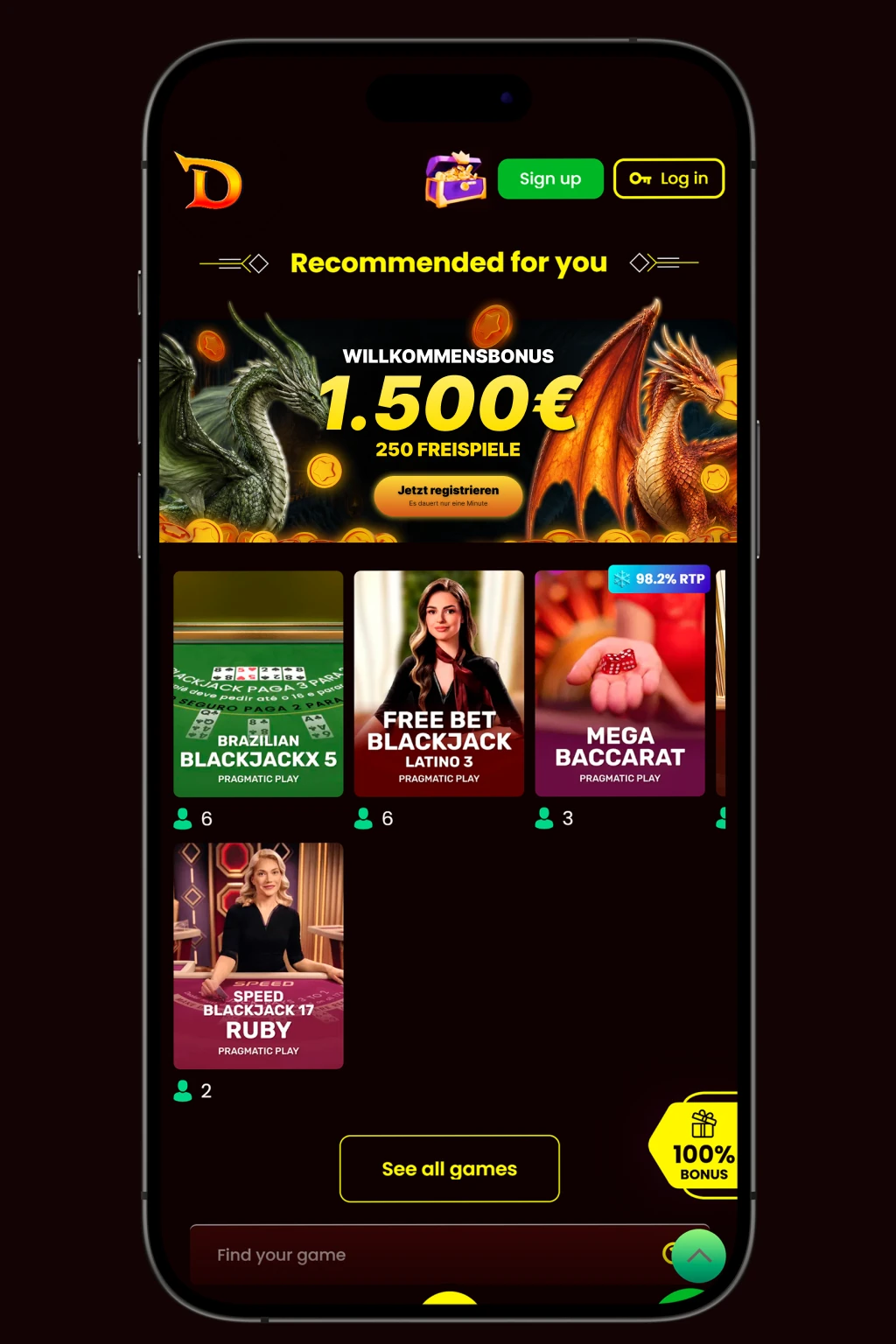 Dragonslots Mobile App