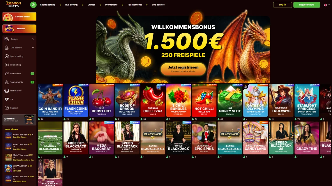 Dragonslots Bewertungen